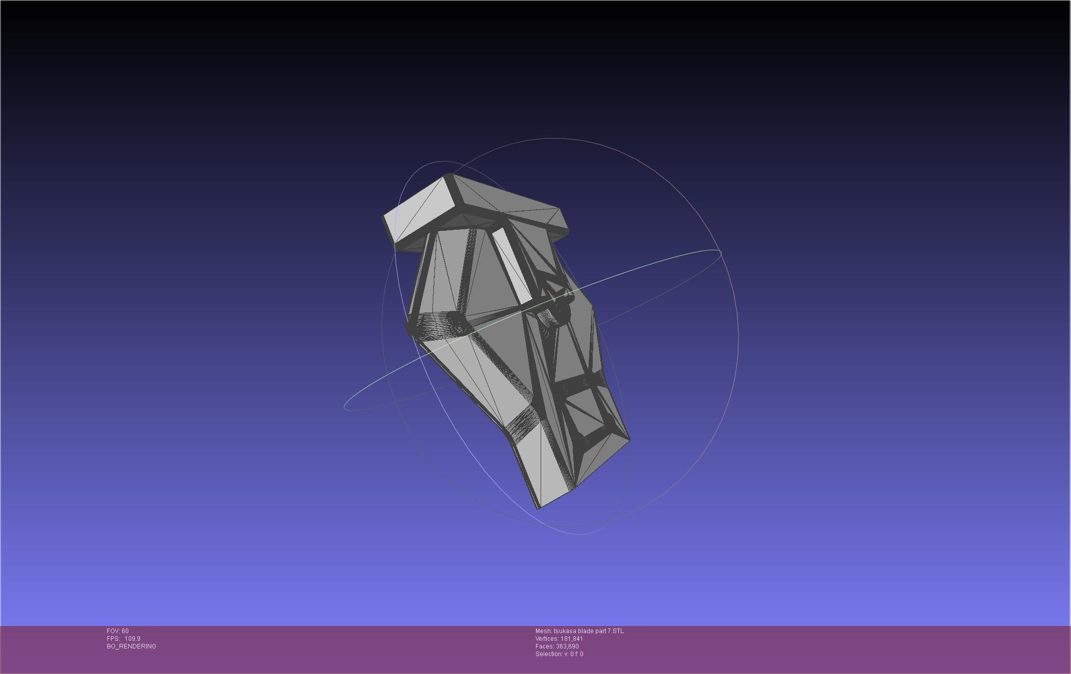 Dr Stone Tsukasa Double Sword 3D print model_71