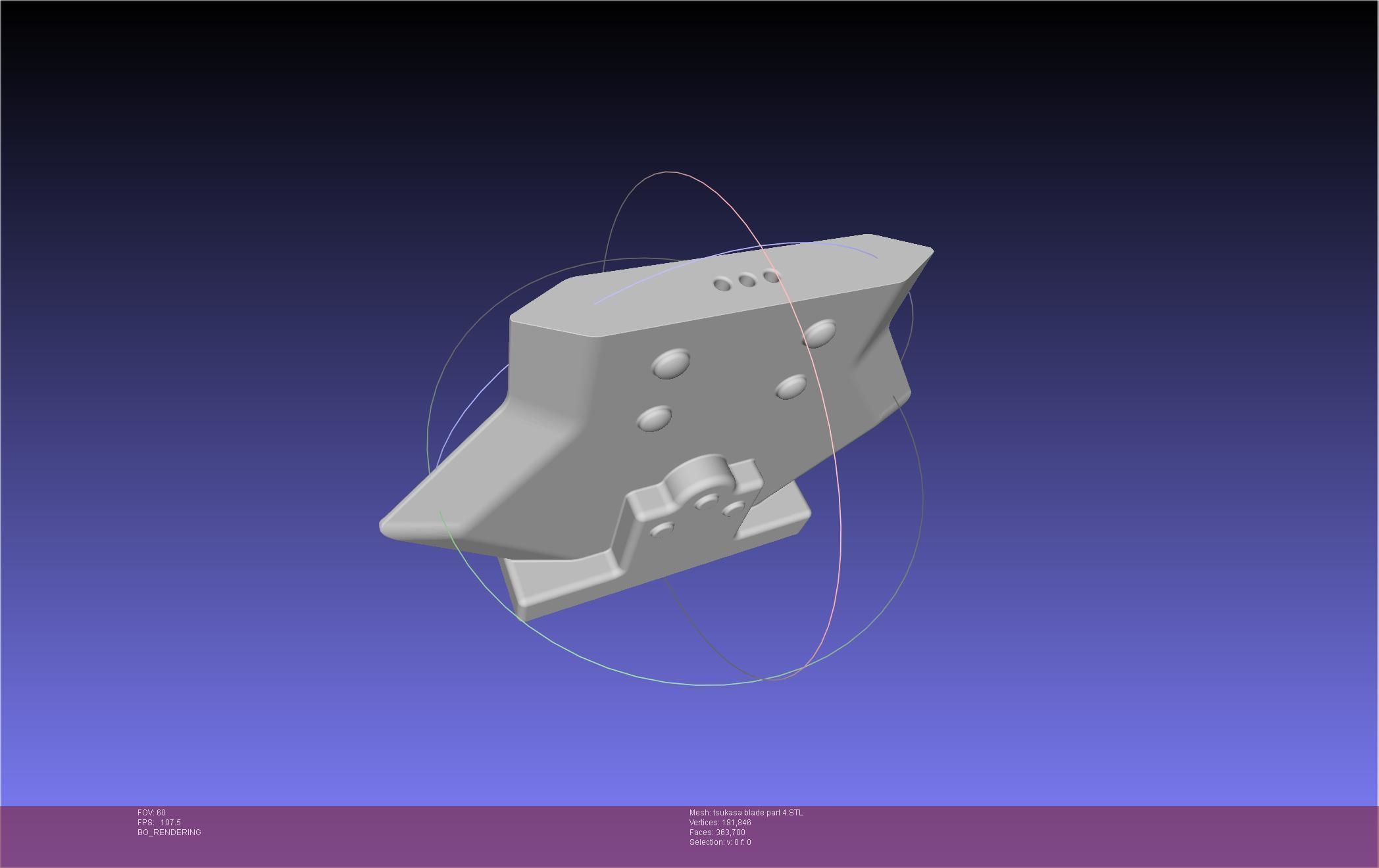 Dr Stone Tsukasa Double Sword 3D print model_46