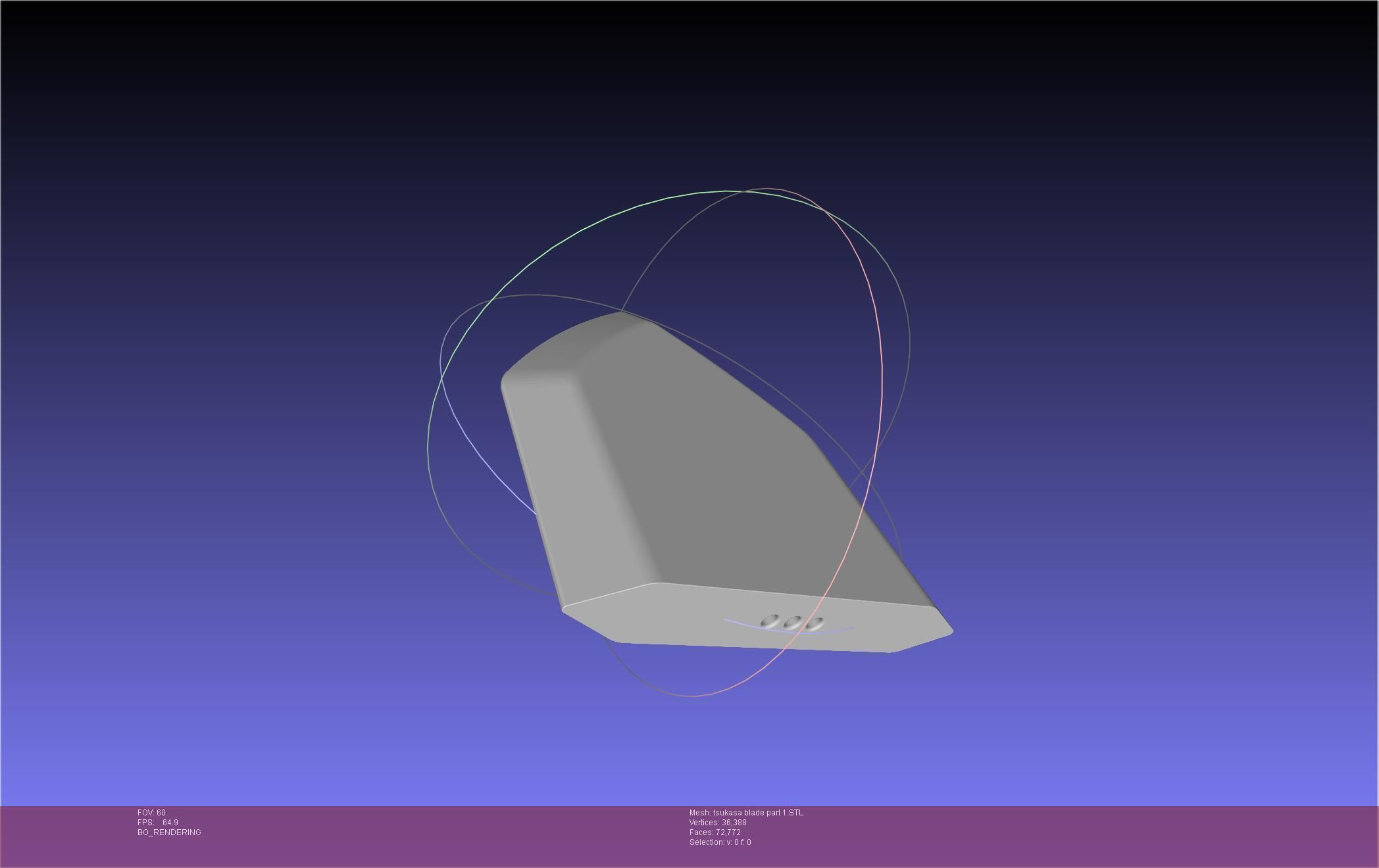 Dr Stone Tsukasa Double Sword 3D print model_31