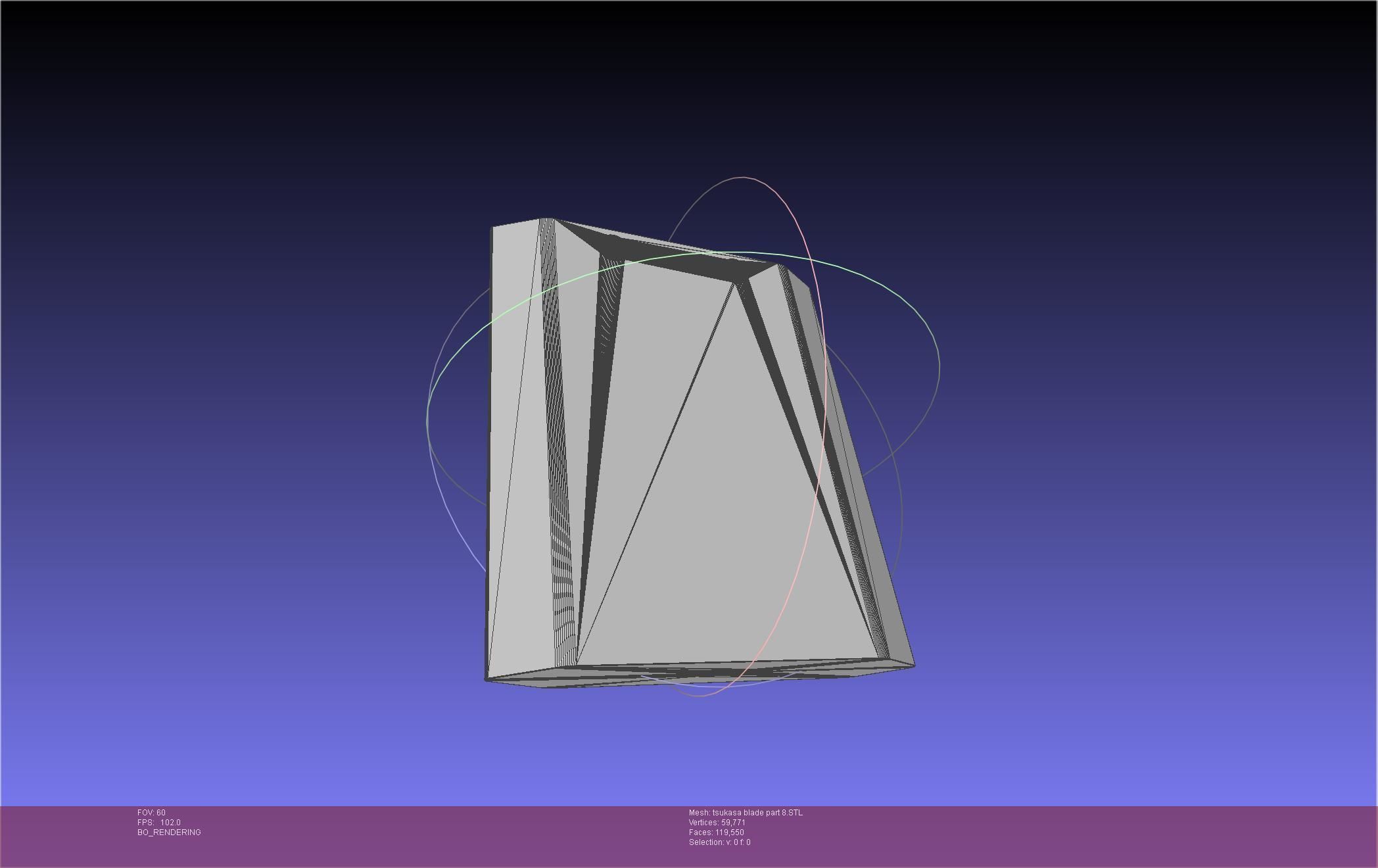 Dr Stone Tsukasa Double Sword 3D print model_77