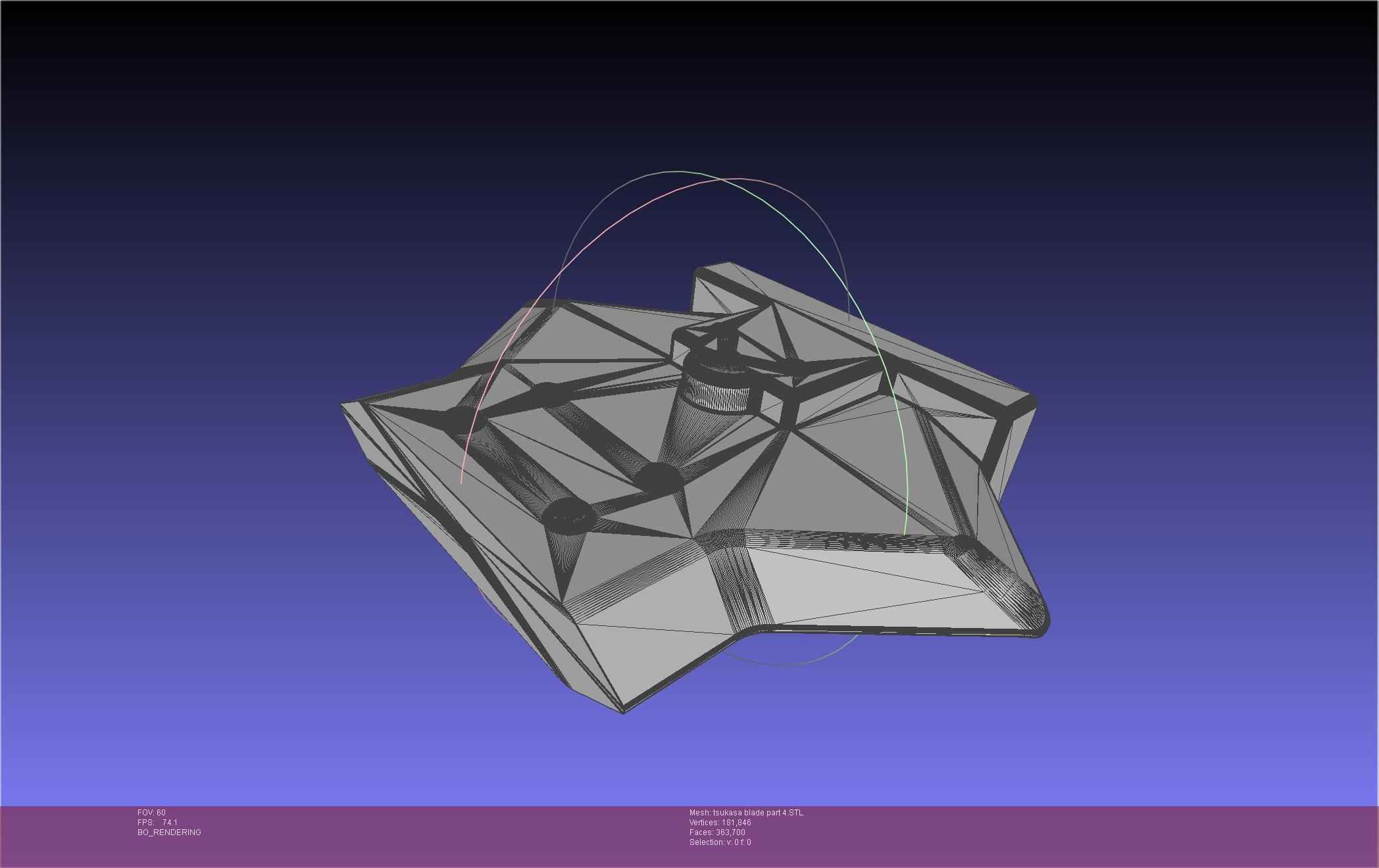 Dr Stone Tsukasa Double Sword 3D print model_55