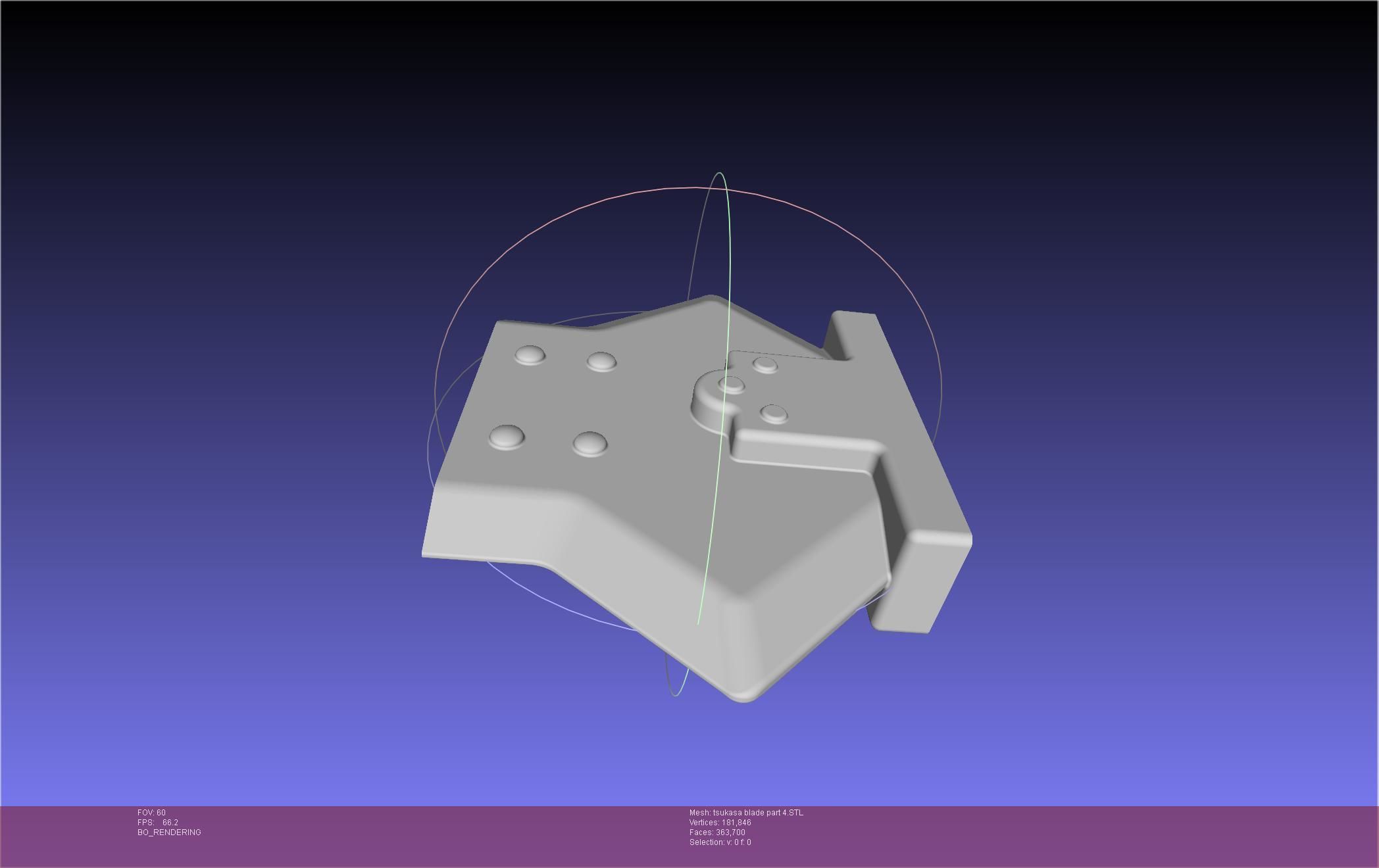 Dr Stone Tsukasa Double Sword 3D print model_50