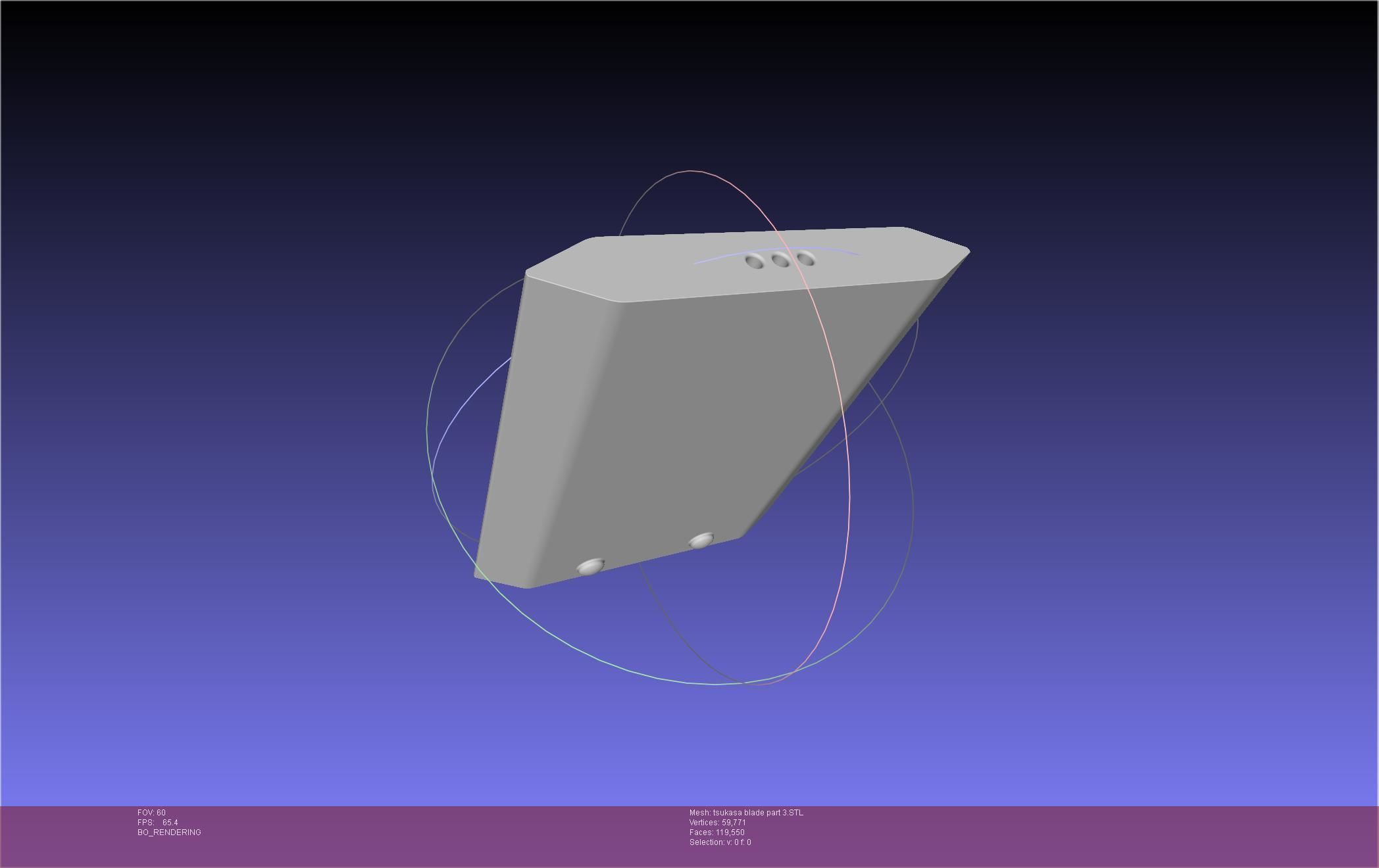 Dr Stone Tsukasa Double Sword 3D print model_40