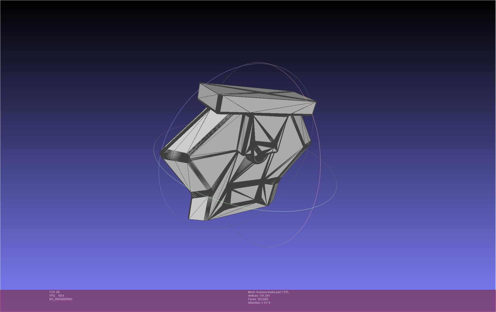 Dr Stone Tsukasa Double Sword 3D print model_73