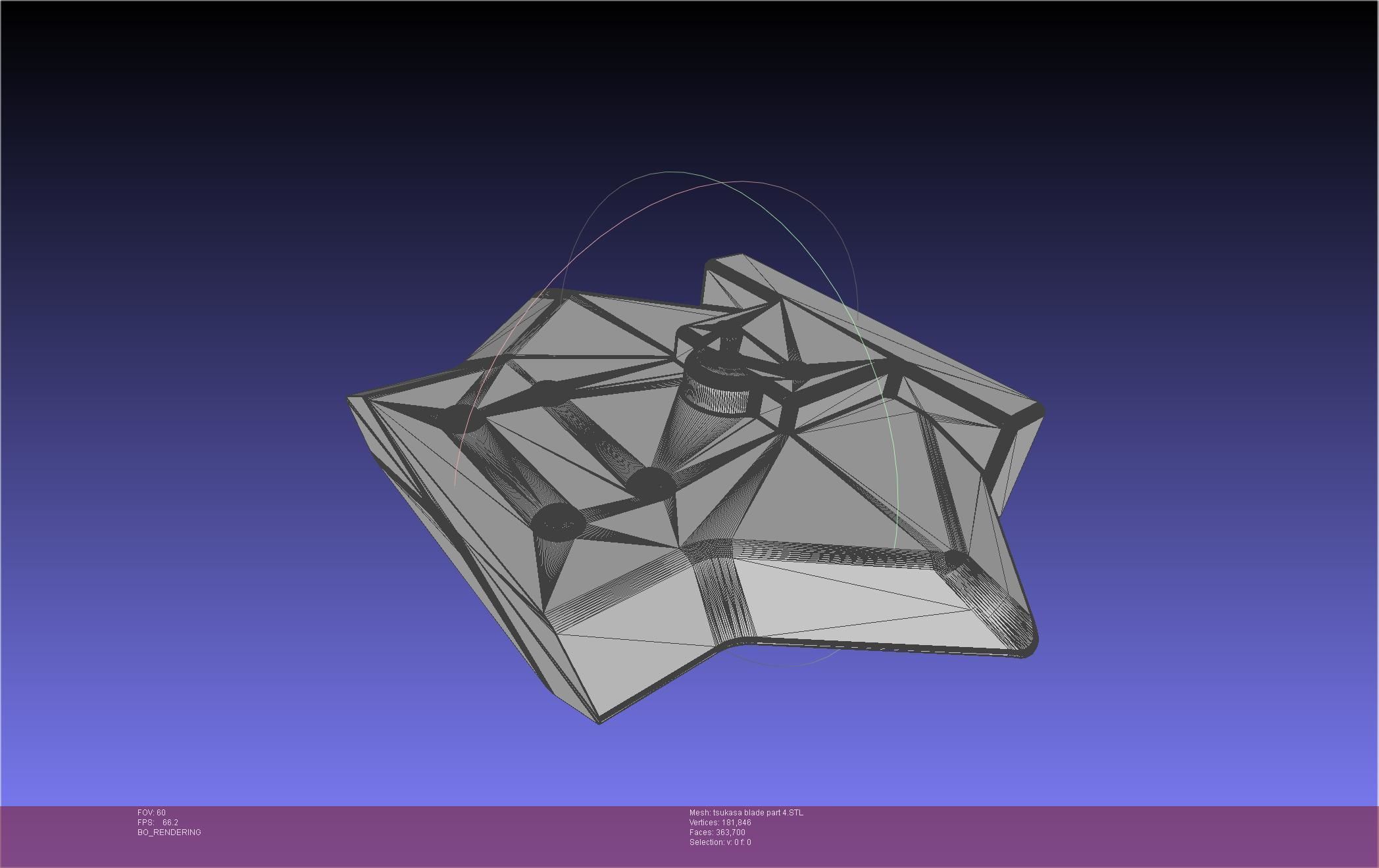 Dr Stone Tsukasa Double Sword 3D print model_54