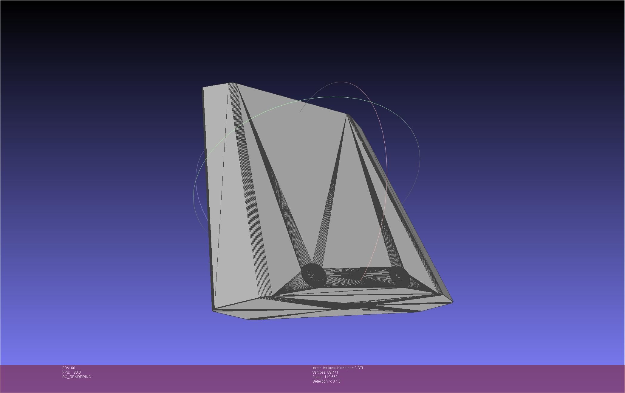 Dr Stone Tsukasa Double Sword 3D print model_45