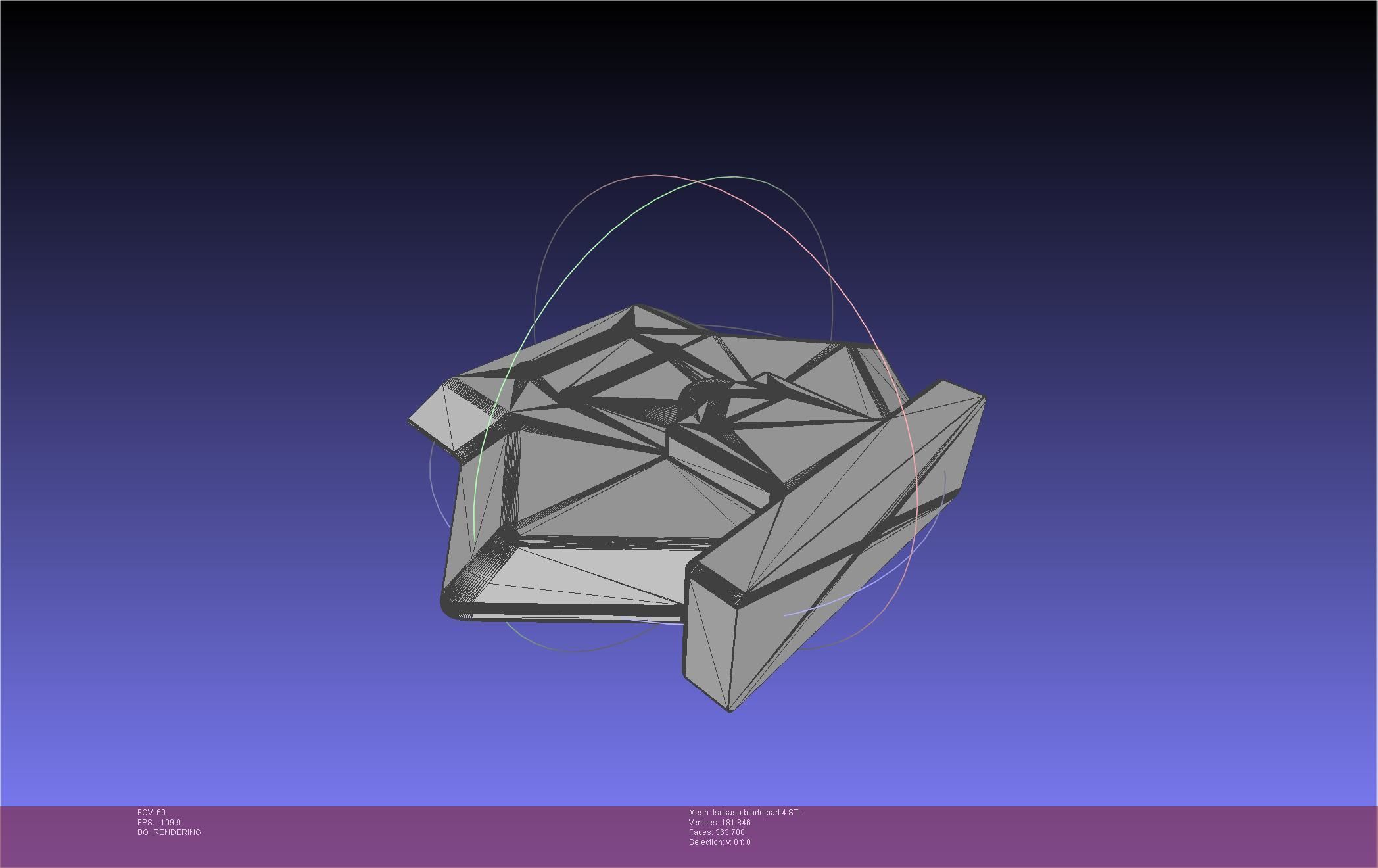 Dr Stone Tsukasa Double Sword 3D print model_52