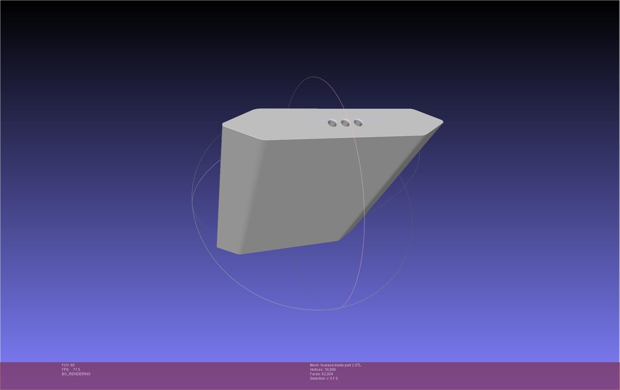 Dr Stone Tsukasa Double Sword 3D print model_36