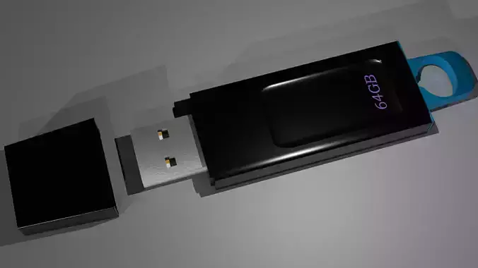 USB Universal Serial Bus 3D model