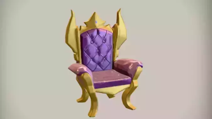 ornate fantasy throne