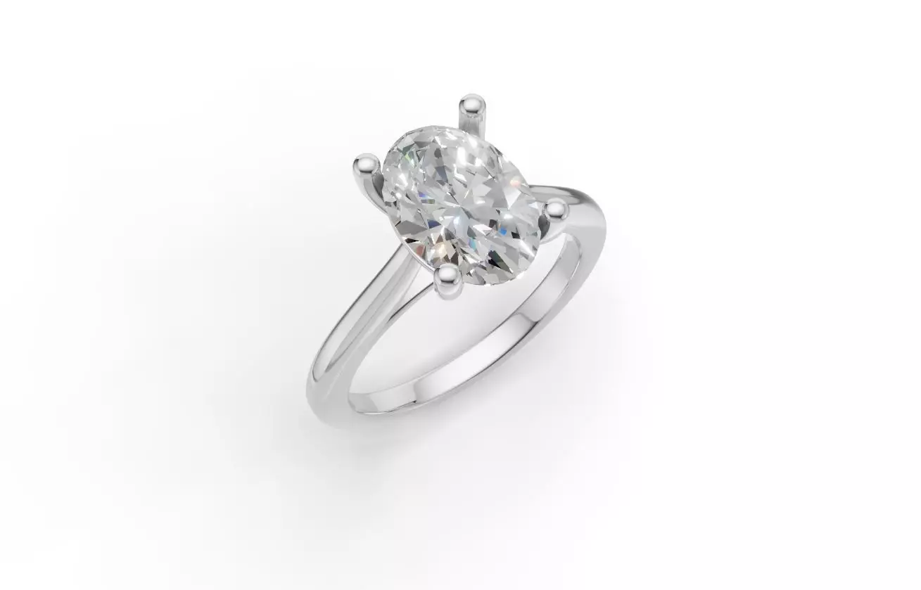 Jewelry 3D Models with render and 3dm  stl - 4-FL3-244 3D print model_0