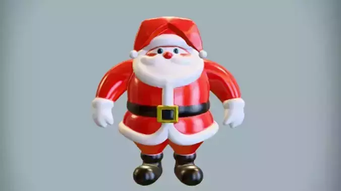 Inflatable Santa Claus decoration