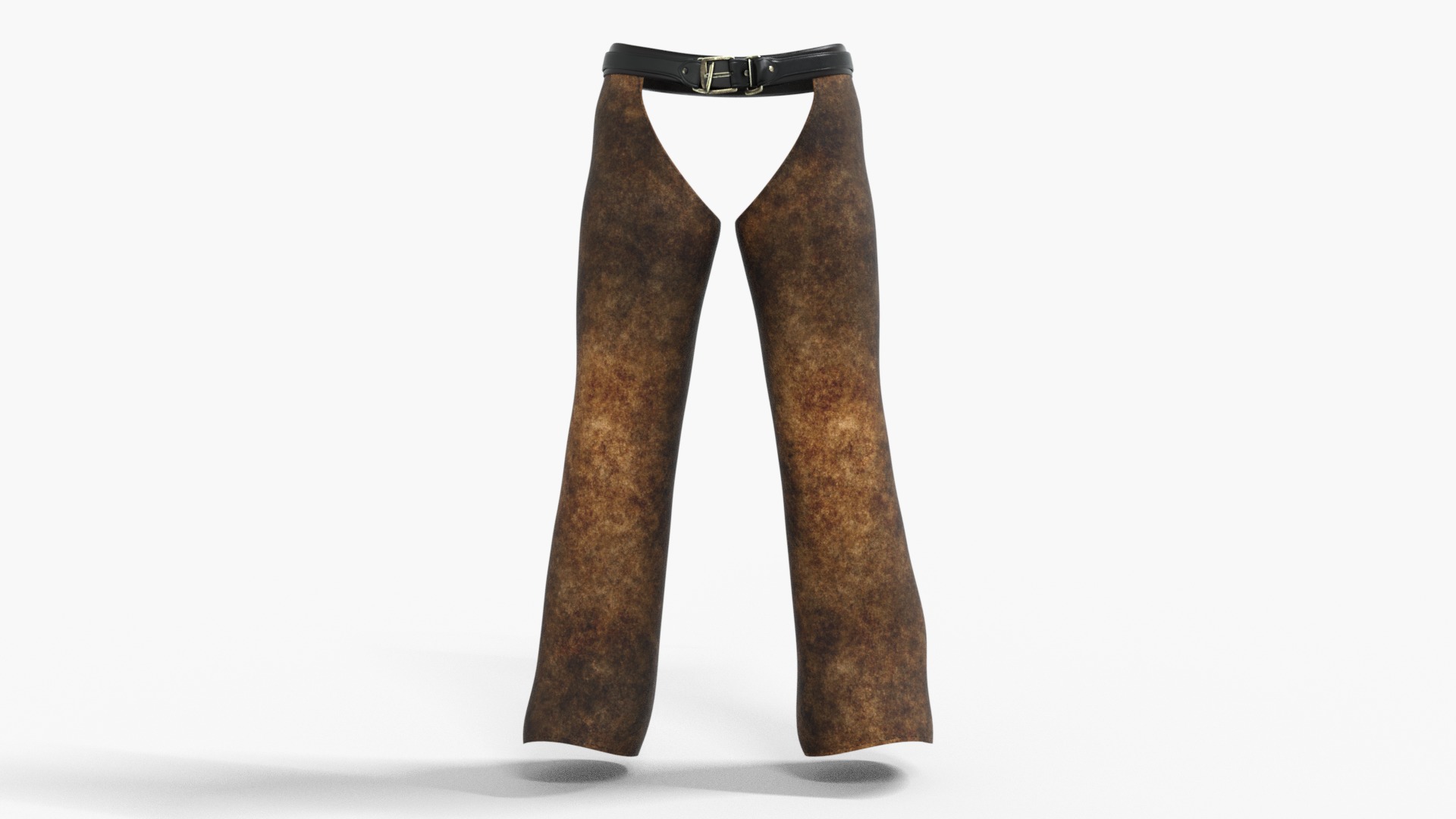 Wild West Sunset Rider Cowboy Low-poly 3D model_7