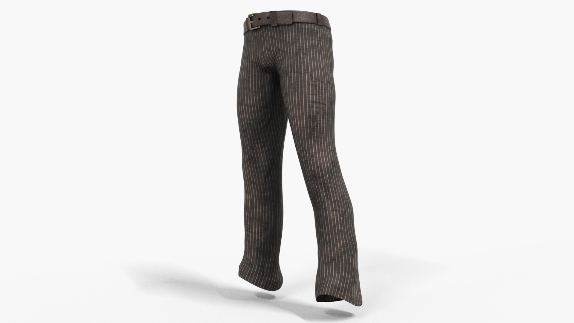 Wild West Sunset Rider Cowboy Low-poly 3D model_8