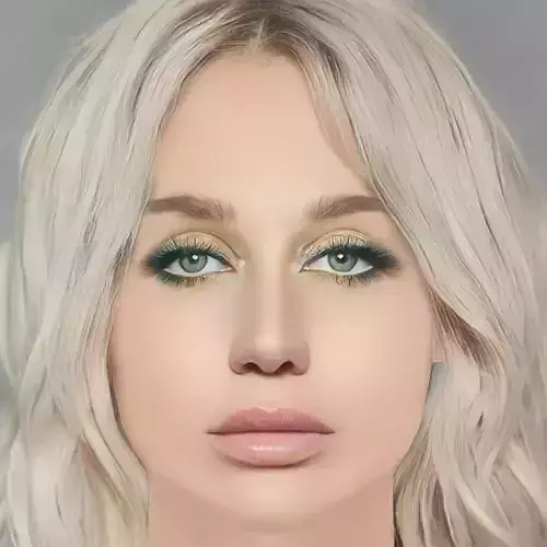 Kesha Rose Sebert Head - No Hair - Low poly head for game