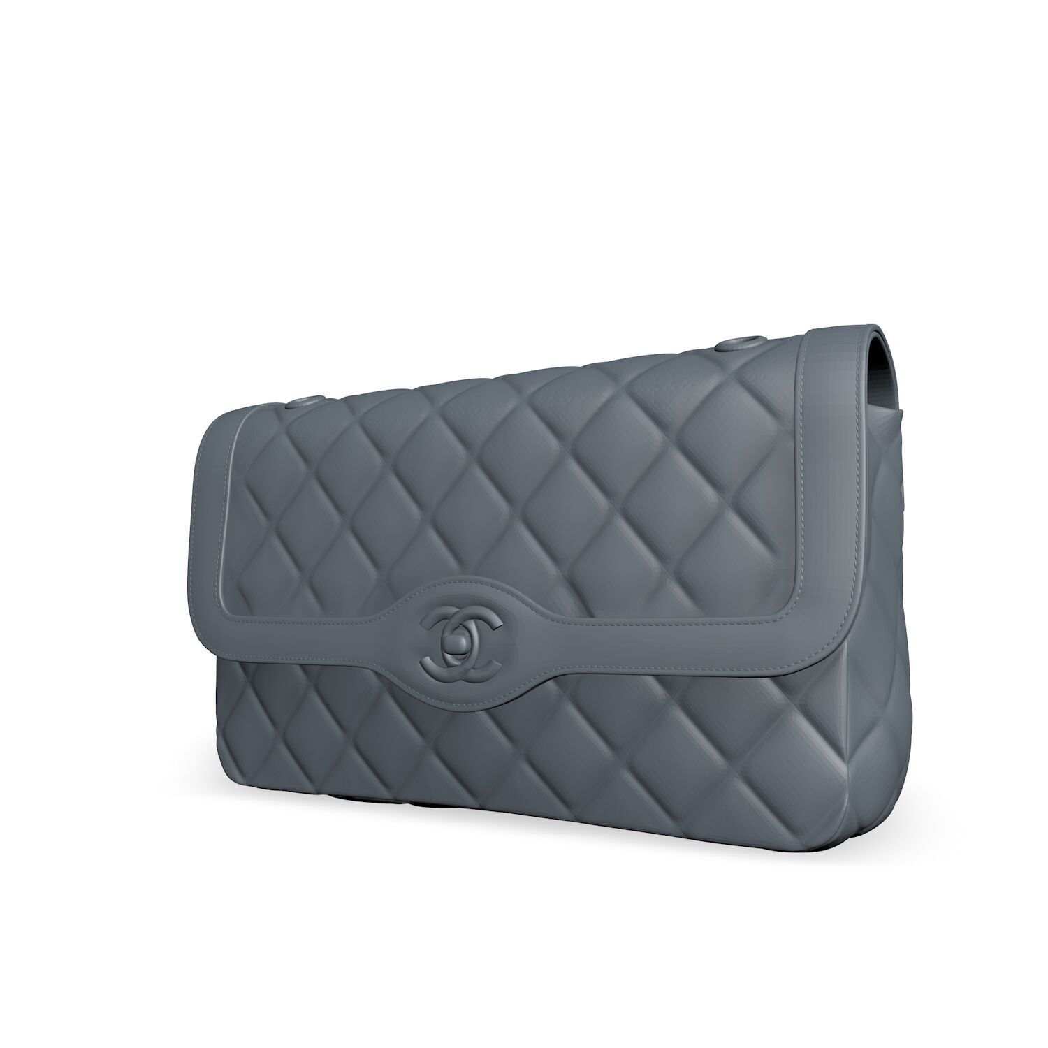 handbag two tone 3D print model_2