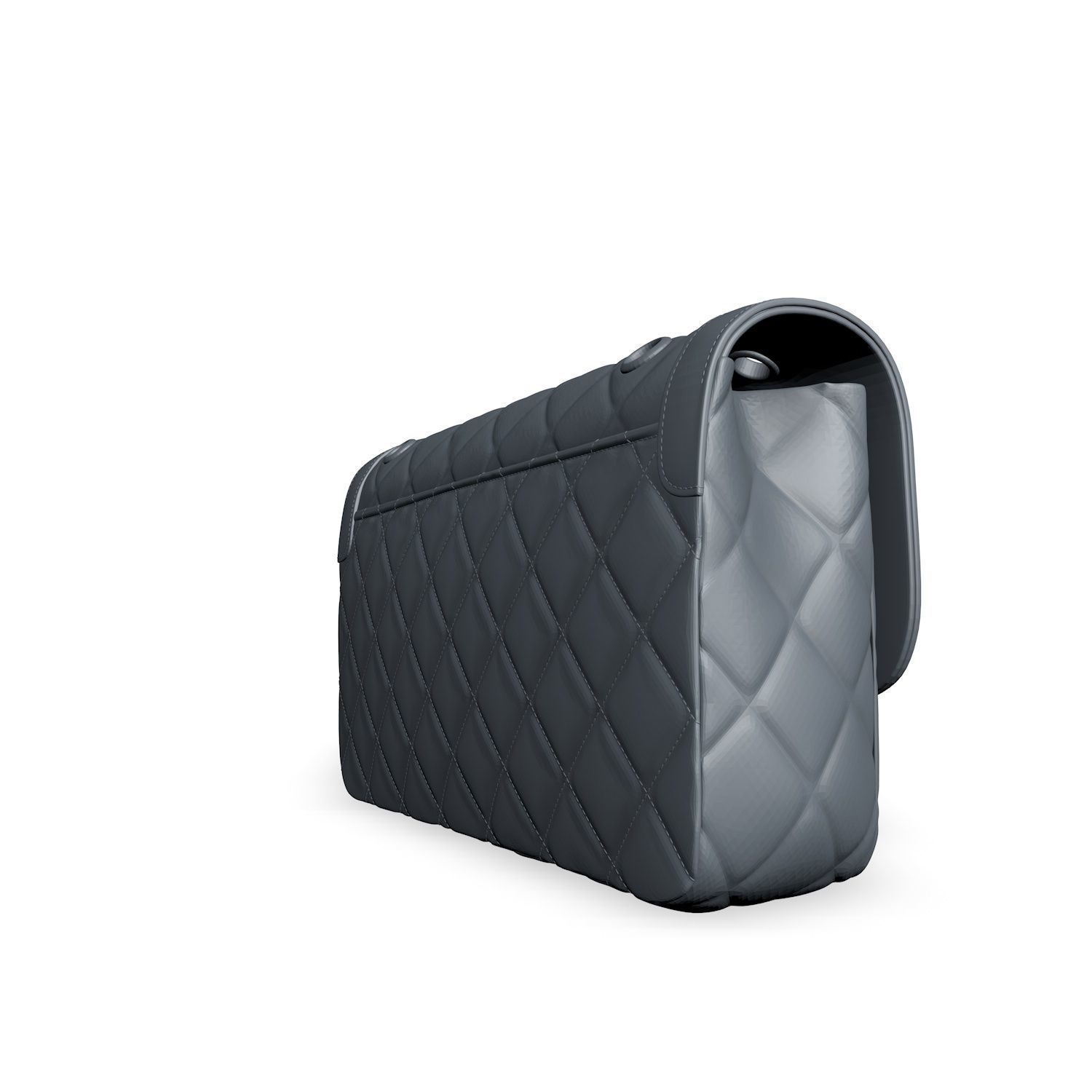 handbag two tone 3D print model_10