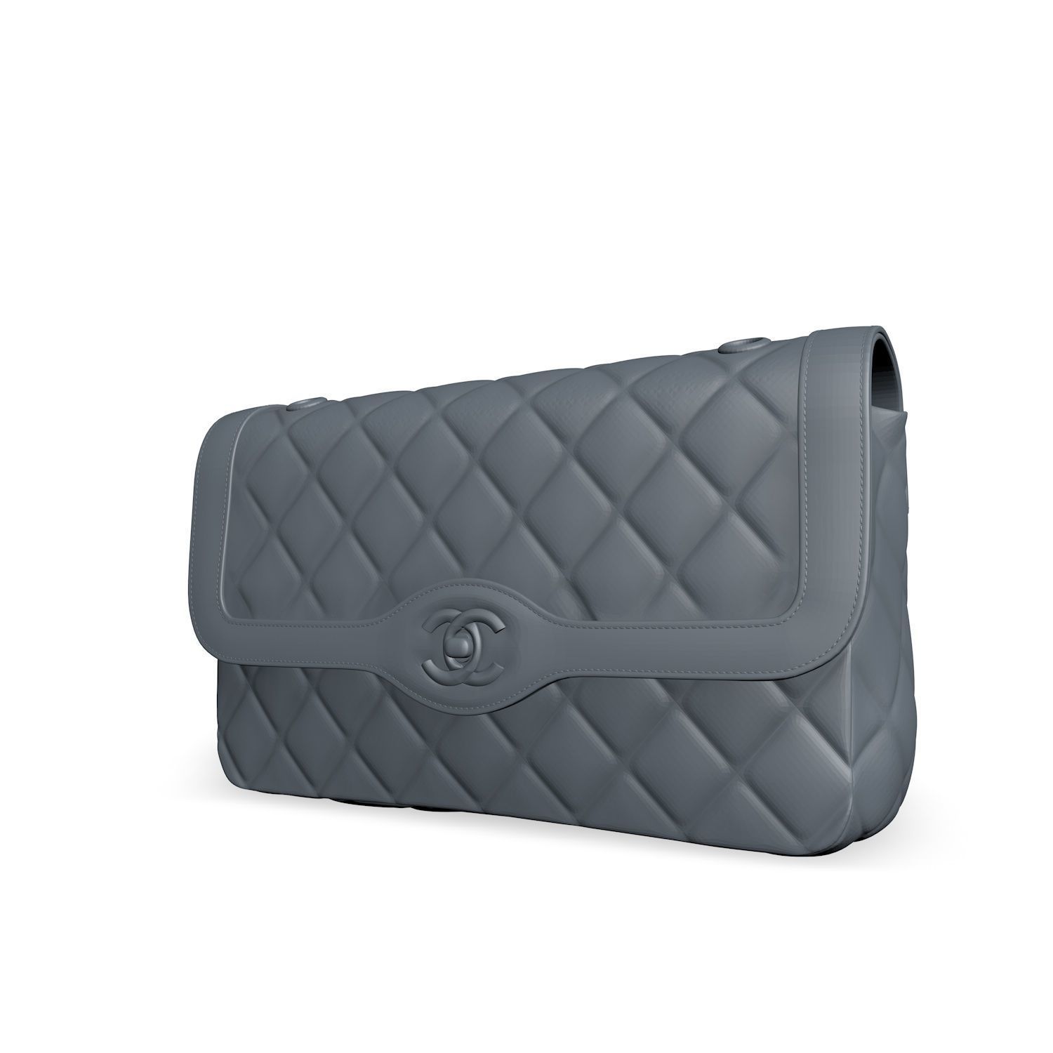handbag two tone 3D print model_5