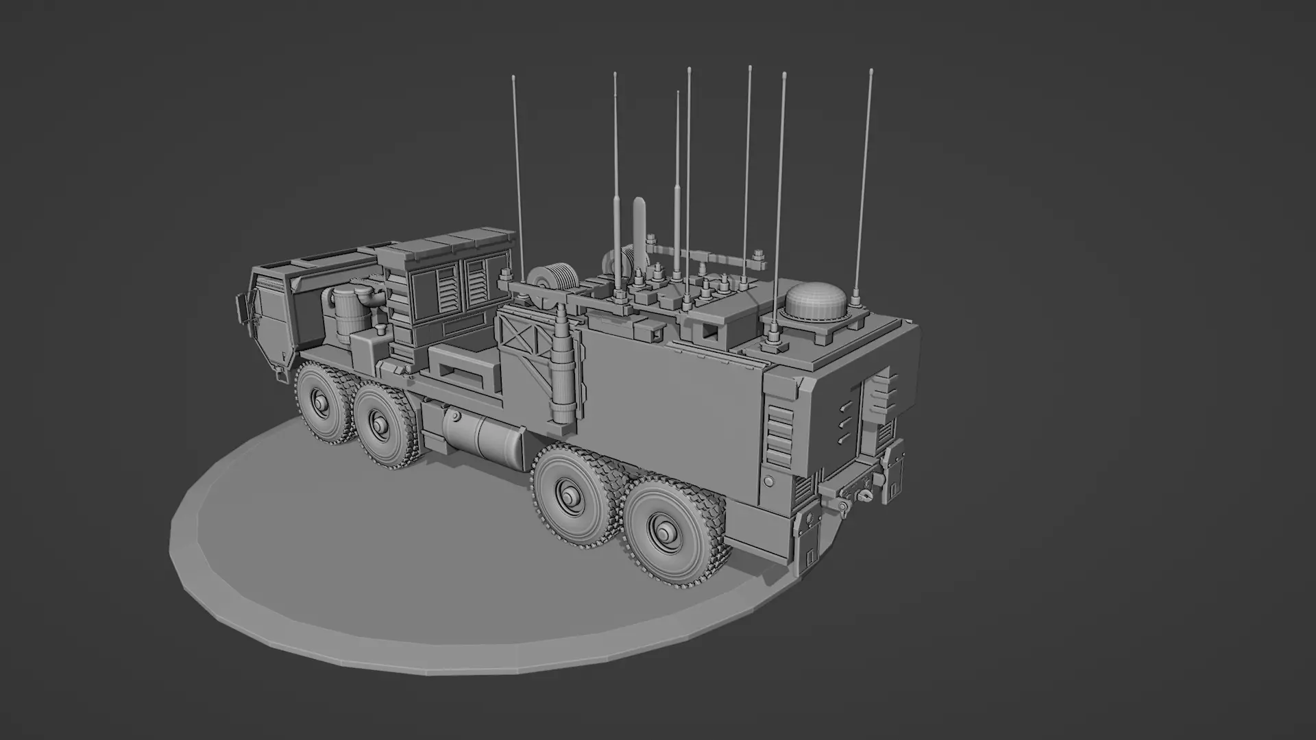 IDF Peten Vehicle 3D print model