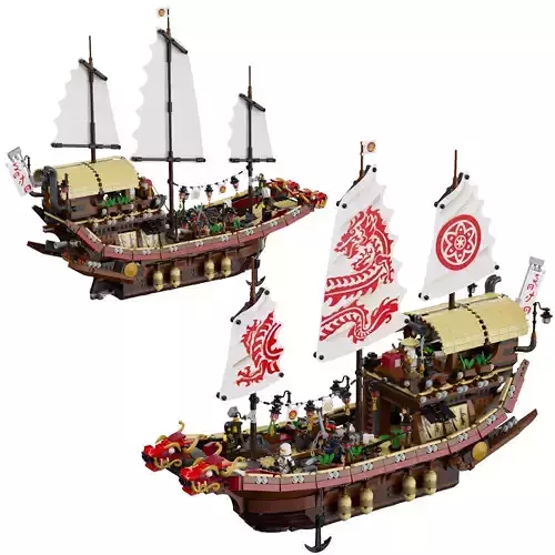 Lego - 70618 Destinys Bounty 3D model