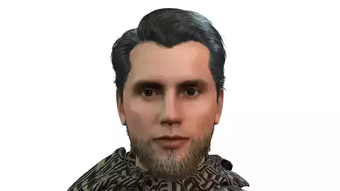 3D Male Character Model - Fashion Style 3D model