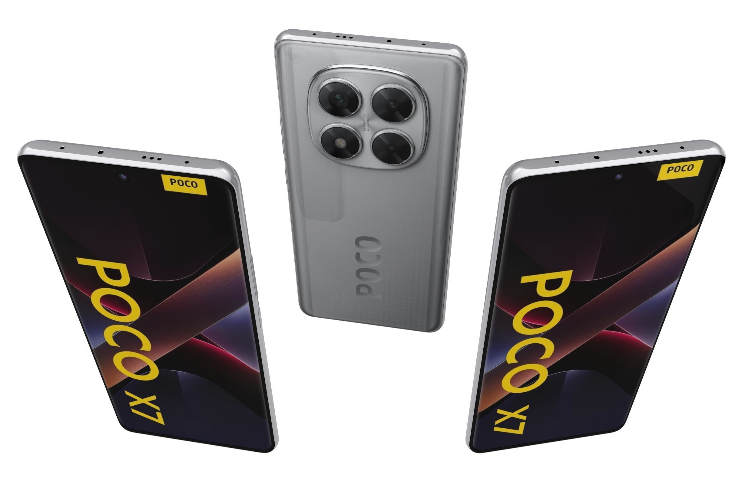 Xiaomi Poco X7 All Colors 3D model_2