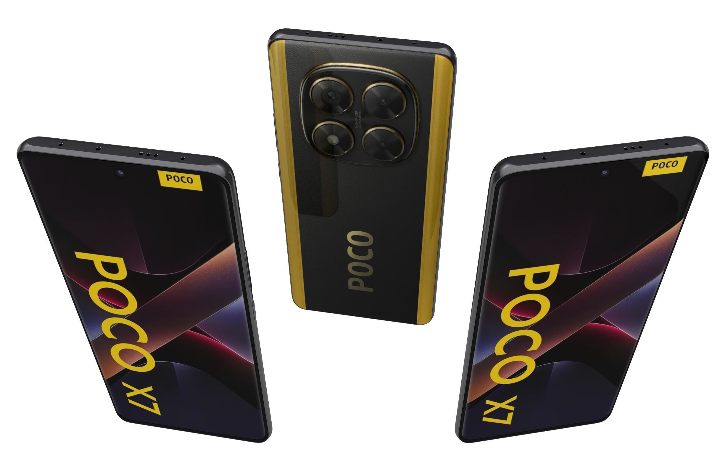 Xiaomi Poco X7 All Colors 3D model_20