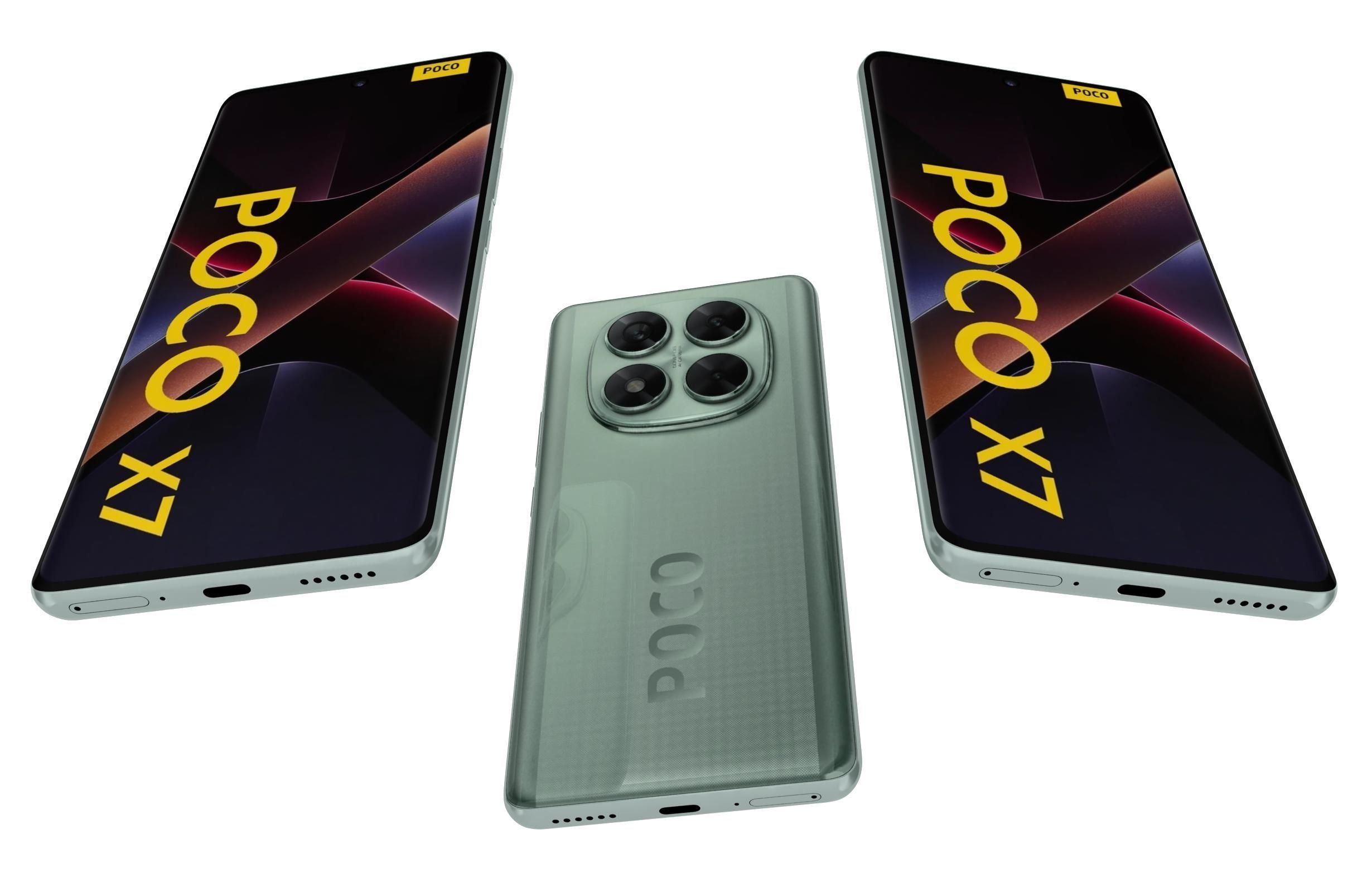 Xiaomi Poco X7 All Colors 3D model_24