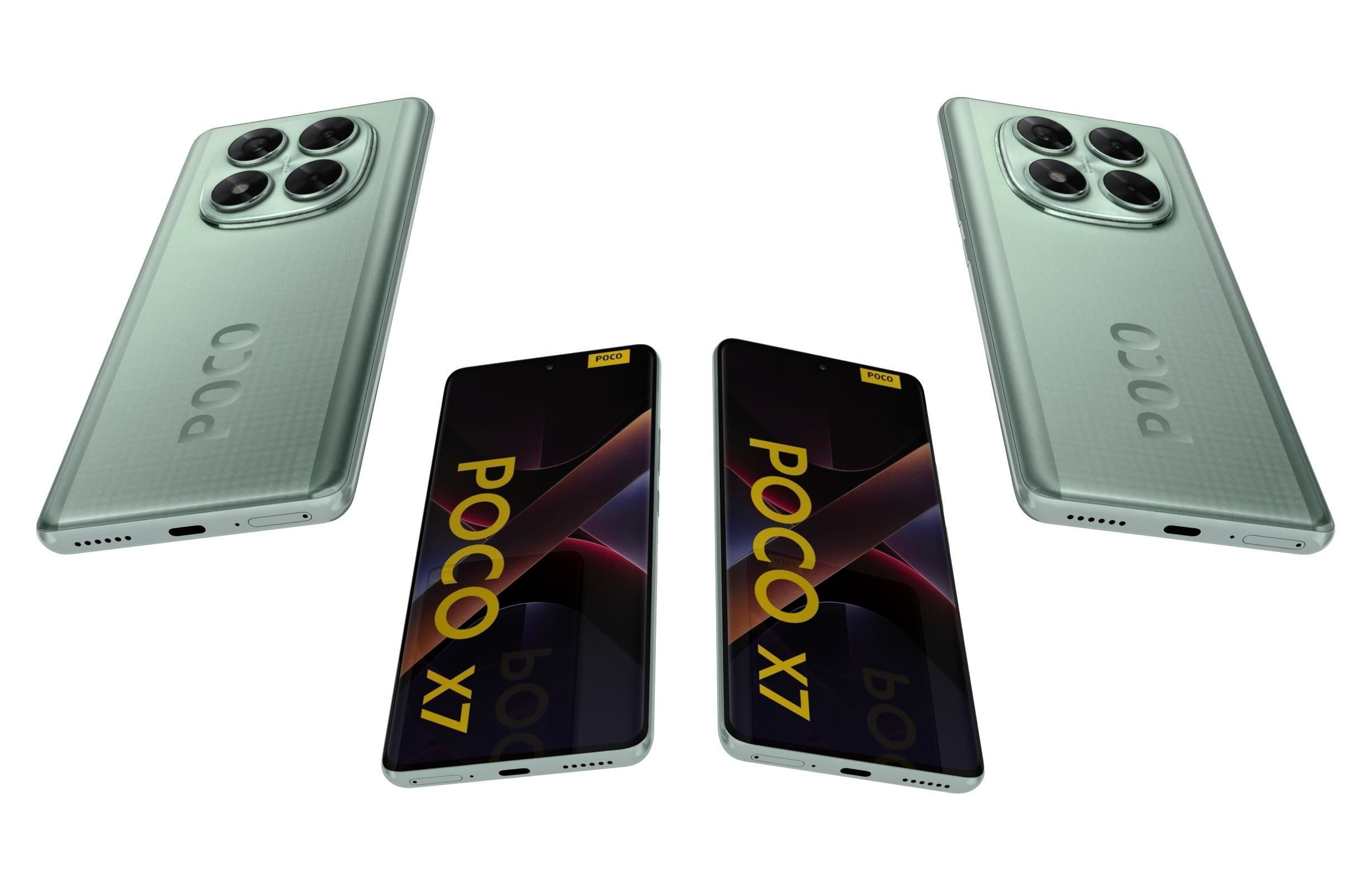 Xiaomi Poco X7 All Colors 3D model_26