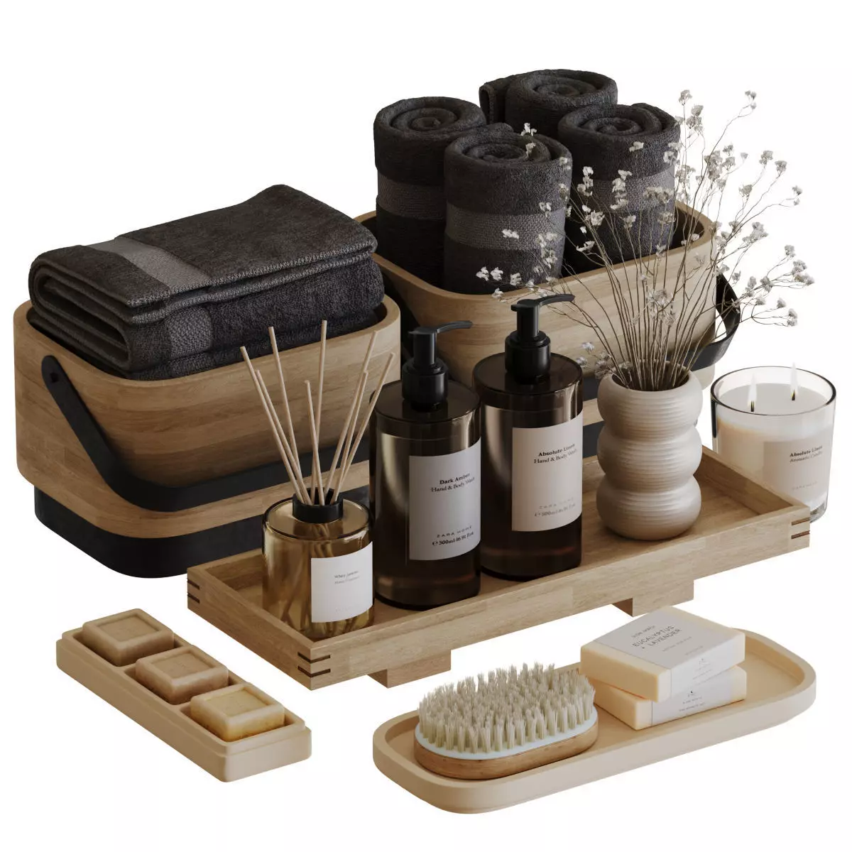 Bathroom Accessories-26-Zara Home 3D model