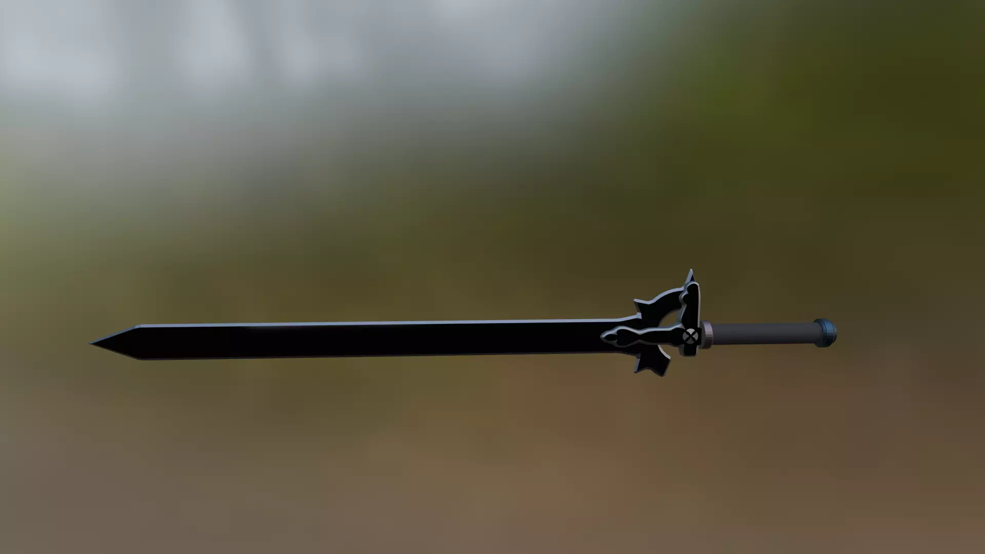 Sword Art Online Elucidator 3D model_0