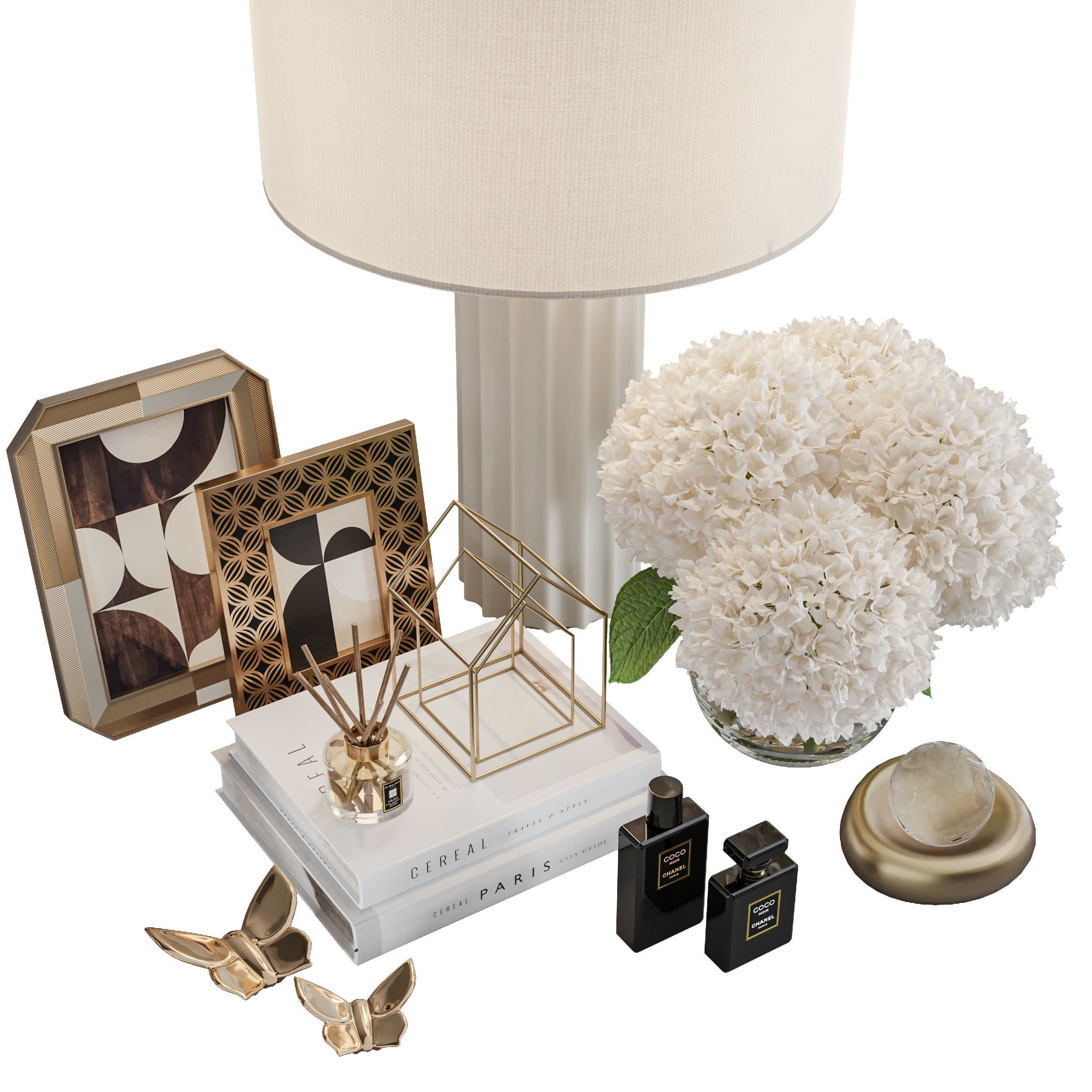 Decorative Set 50 3D model_1