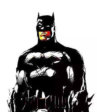 Batman 3d print magnet 