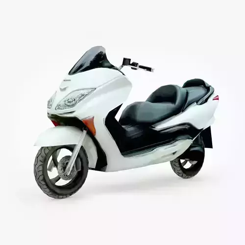 Honda Forza 250 MF08 Low-poly 3D model