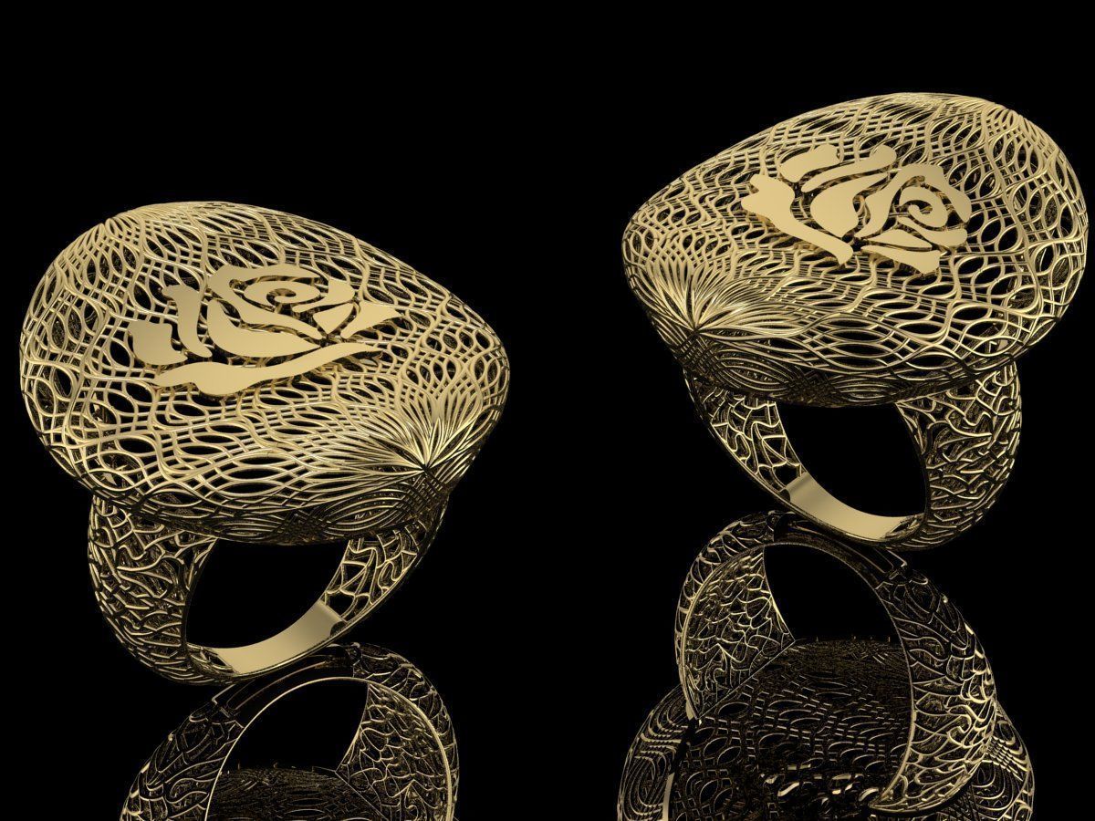 Set of Ultra Vision Ring  Pendant  Collection 30 models  3D print model_21