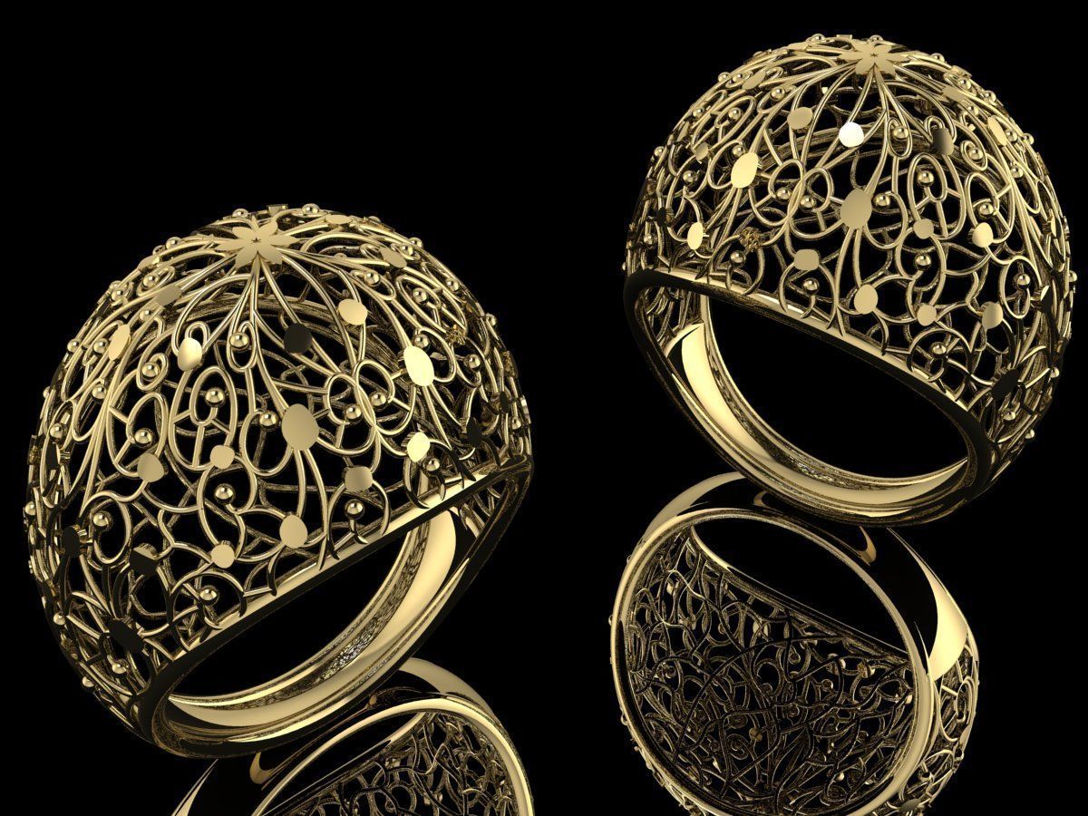 Set of Ultra Vision Ring  Pendant  Collection 30 models  3D print model_18