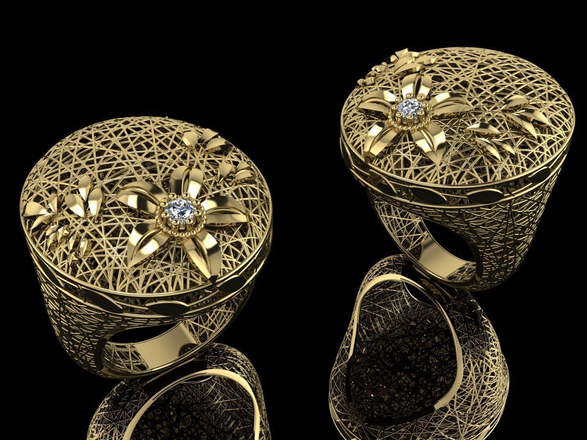 Set of Ultra Vision Ring  Pendant  Collection 30 models  3D print model_15