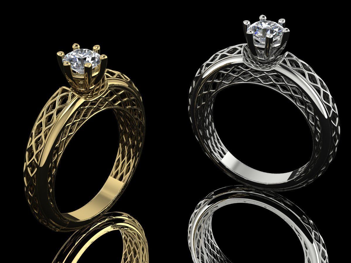 Set of Ultra Vision Ring  Pendant  Collection 30 models  3D print model_29