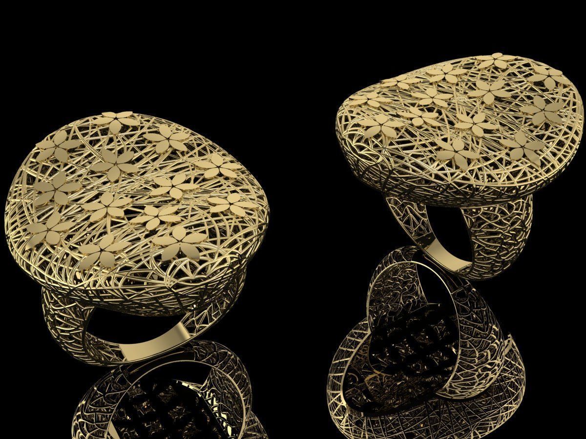 Set of Ultra Vision Ring  Pendant  Collection 30 models  3D print model_31