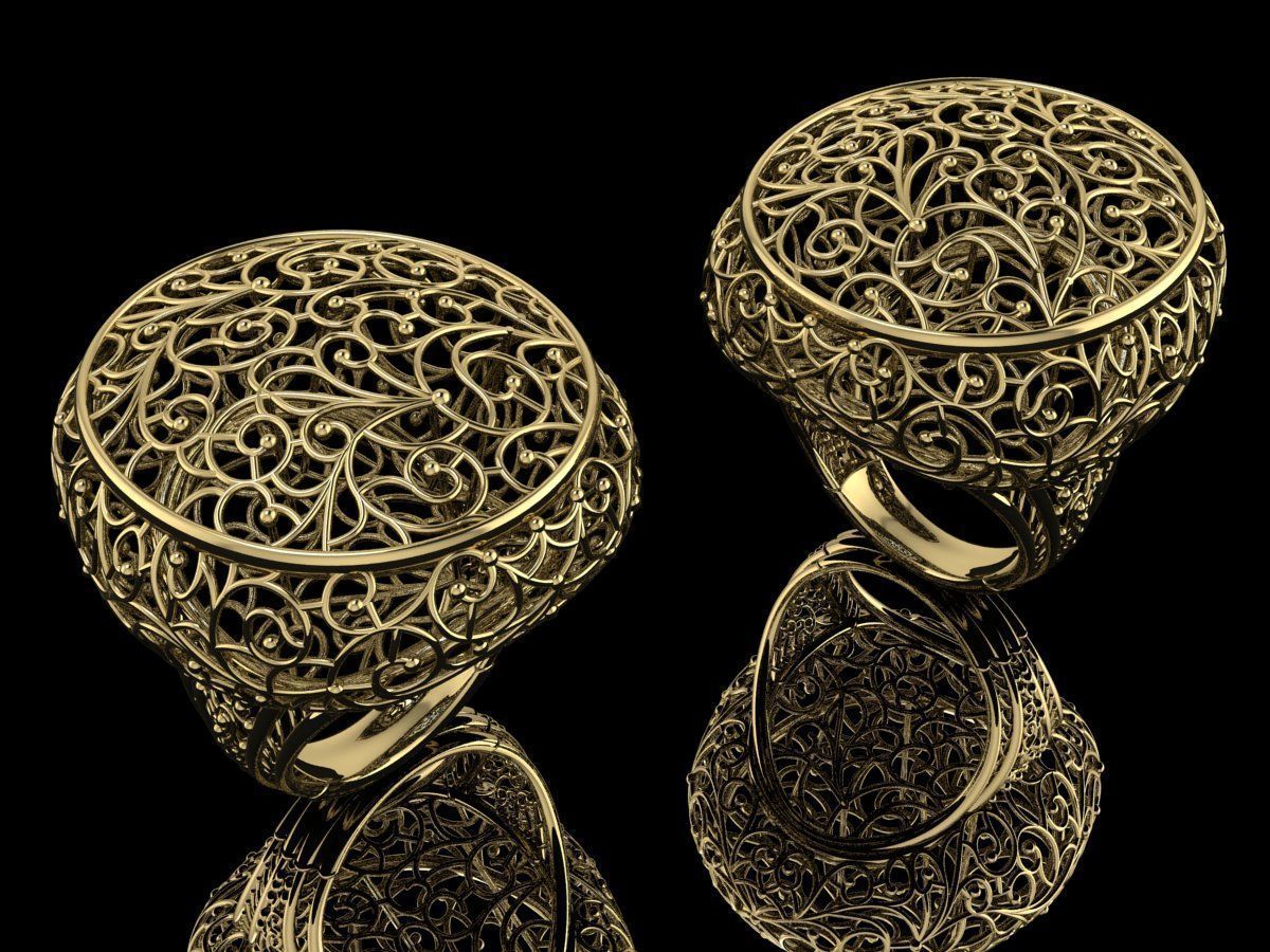 Set of Ultra Vision Ring  Pendant  Collection 30 models  3D print model_17