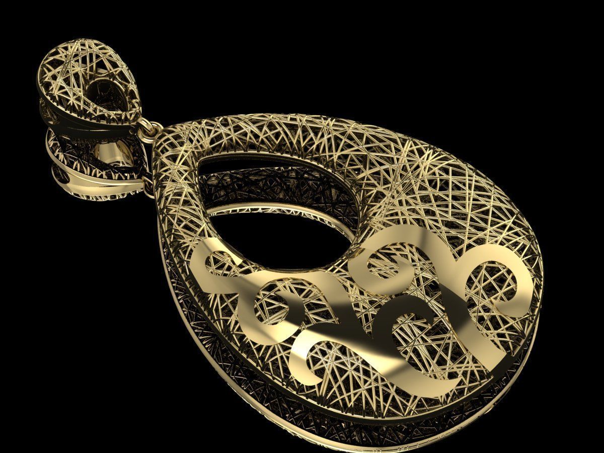 Set of Ultra Vision Ring  Pendant  Collection 30 models  3D print model_10