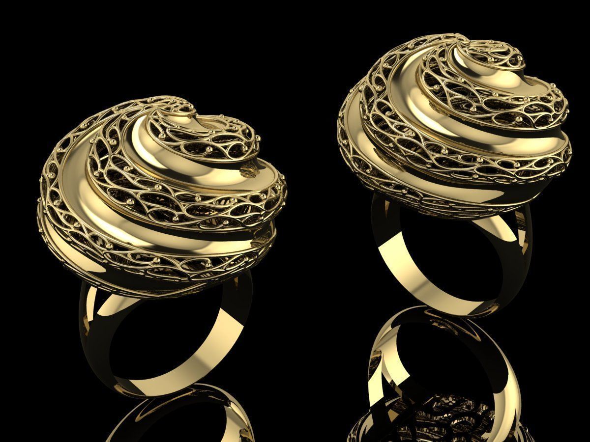 Set of Ultra Vision Ring  Pendant  Collection 30 models  3D print model_25