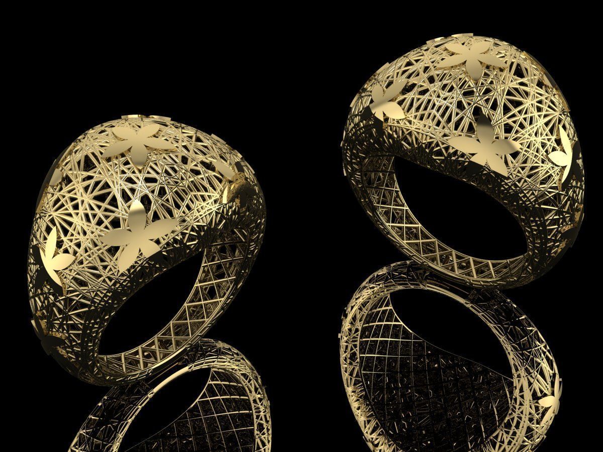 Set of Ultra Vision Ring  Pendant  Collection 30 models  3D print model_22