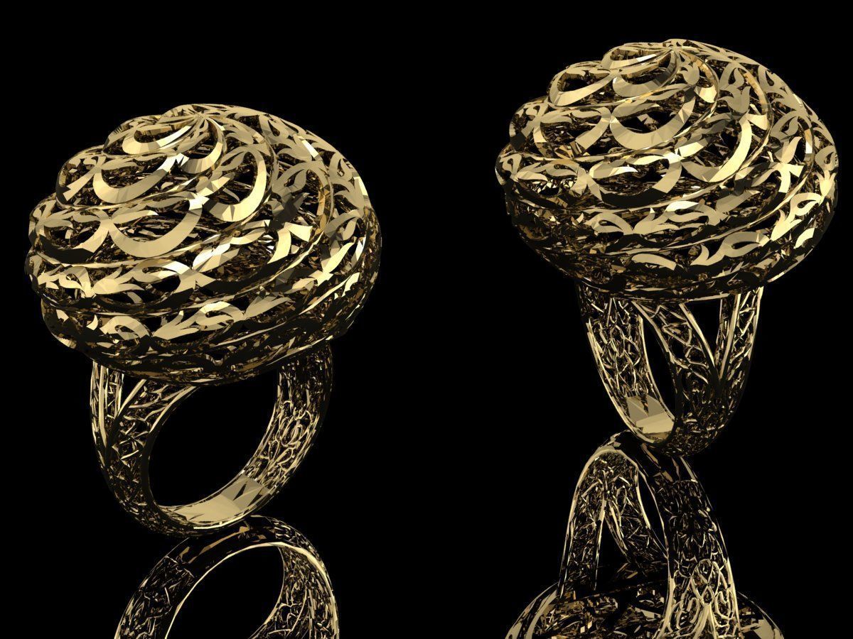 Set of Ultra Vision Ring  Pendant  Collection 30 models  3D print model_28