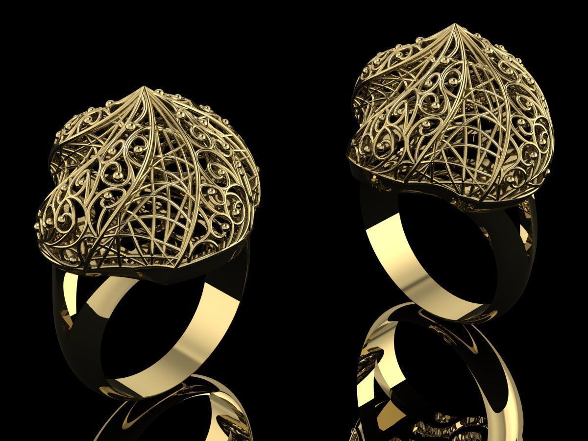 Set of Ultra Vision Ring  Pendant  Collection 30 models  3D print model_27