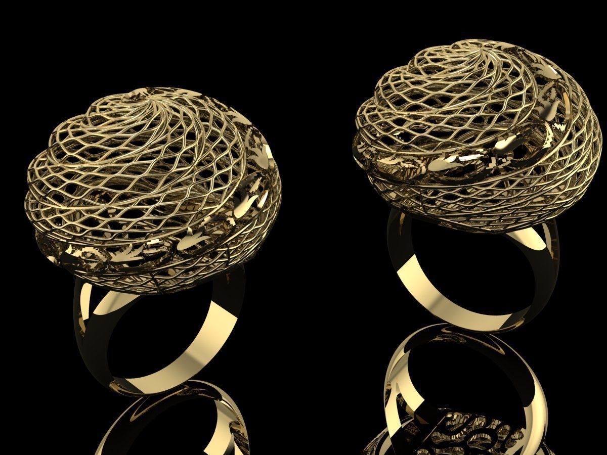 Set of Ultra Vision Ring  Pendant  Collection 30 models  3D print model_24