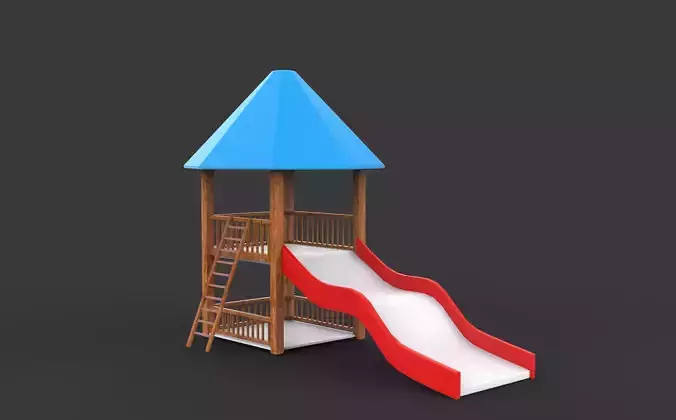 Playground Slide  3D model