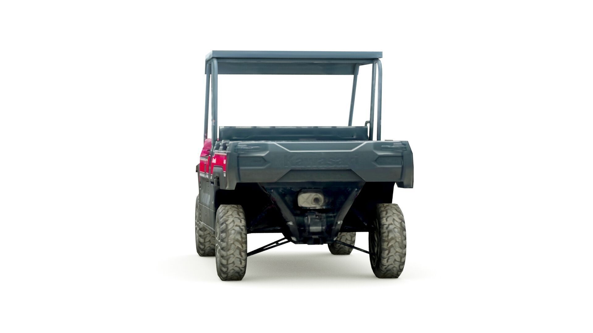 2022 Kawasaki Mule PRO-FX Low-poly 3D model_4