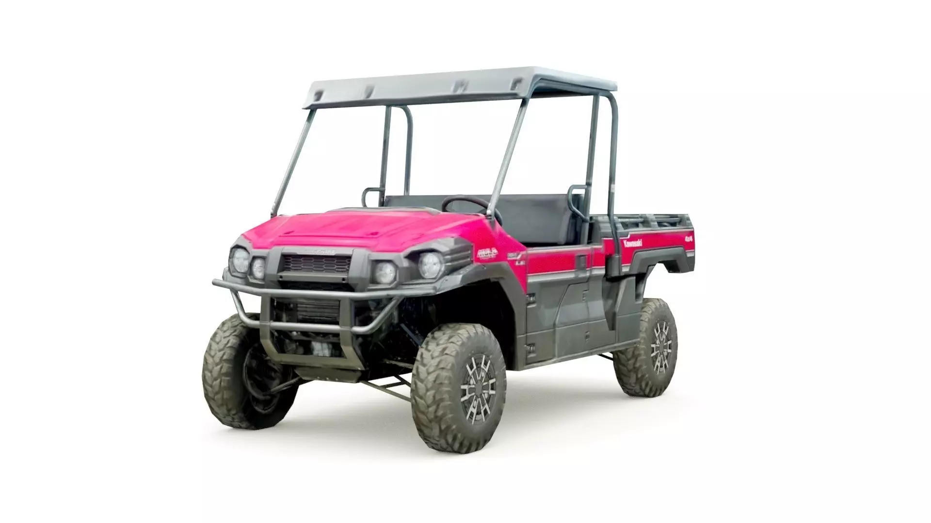 2022 Kawasaki Mule PRO-FX Low-poly 3D model_0