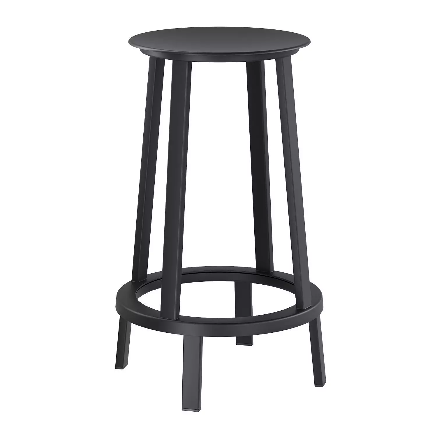 HAY Revolver Bar Stool 3D model_0